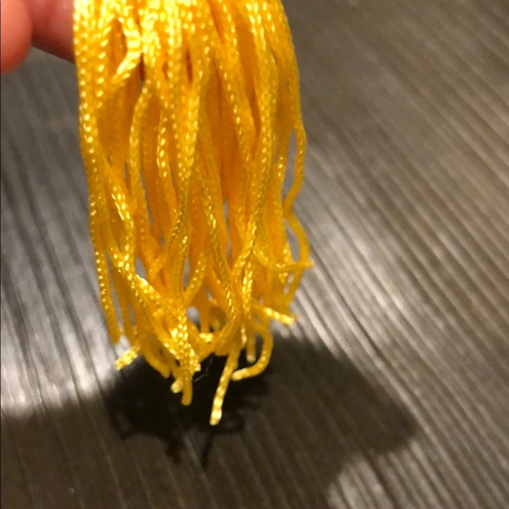 Yellow Tassel Keychain lot of at least 48